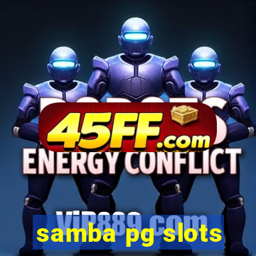 samba pg slots